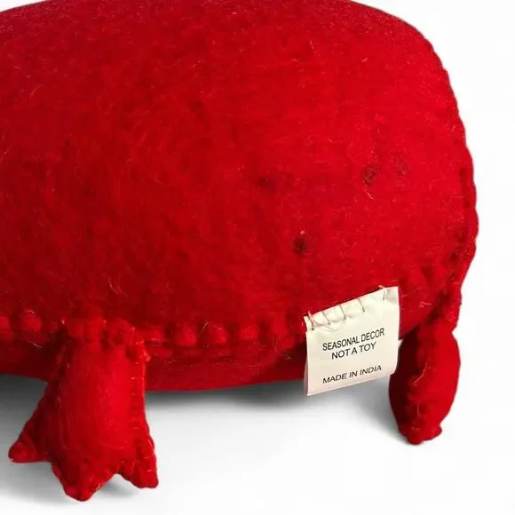 Red Cream XO Heart Hearts Monster Horns Gift Creepycute Cutegoth Anniversary - Picture 3 of 5